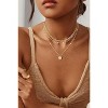 HTUTWOO 14K Gold Plated Layering Necklaces For Women Gold Necklace Set, Cuban Link, Snake Chain, Paperclip Layered Chainsa - 4 of 4