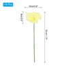 Unique Bargains Artificial Anthurium Lily Flowers for Home Decor 10 Pcs - 2 of 4