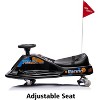 24V Electric Drifting Go Kart for Kids, Ride-On Drift Car with 360° Spin, Dual Speed Modes, Music & LED Lights, Safe Drift Kart Toy for Ages 3-8 - 4 of 4