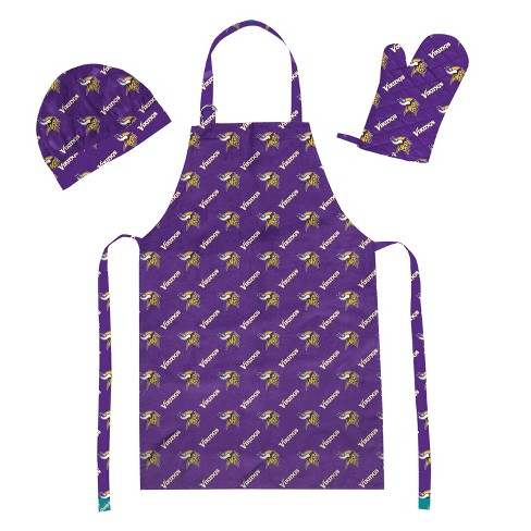 NFL Minnesota Vikings Oven Mitt & Pot Holder Set