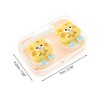 Unique Bargains Contact Lens Case Contact Lens Container Contact Lens Carrier 2.76"x1.65"x1.1" 1 Set - 3 of 4