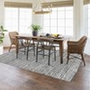 5x7 Area Rug Modern Boho Design Washable Rugs for Living Room Non Slip Geometric Floor Carpet, Ideal for High Traffic Areas in Home Office Bedroom - 2 of 4