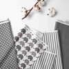 Bacati - Elephants White/Gray Fabric Storage Toy Chest - 2 of 4