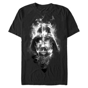 Men's Star Wars Darth Vader Smoke T-Shirt - 1 of 4
