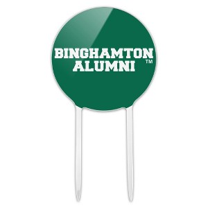 Binghamton University Bearcats Alumn Acrylic Cake Topper Party Decoration for Wedding Anniversary Birthday Graduation - 1 of 4