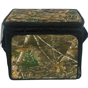 Brentwood Kool Zone 30 Can Insulated Cooer Bag with Hard Liner in Realtree Edge Camo