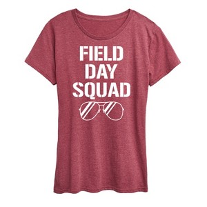 Women's - Instant Message - Field Day Squad Short Sleeve Graphic T-Shirt - 1 of 4