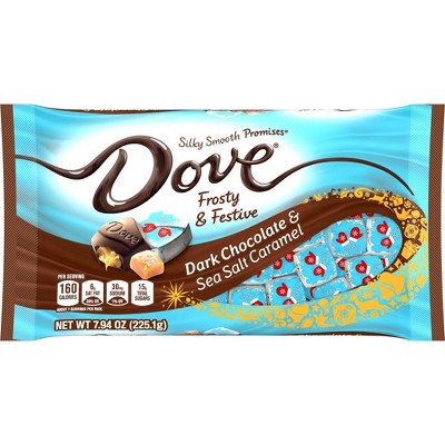 Dove Holiday Promises Silky Smooth Dark Chocolate & Sea Salt Caramel - 7.94oz