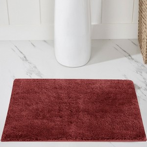 Haven Collection Bathroom Rug 100% Polyester Tufted Bath Mat, Non-Slip TP Rubber Backing, Machine Washable Bath Rug - 1 of 1