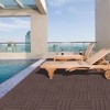 Plastic Interlocking Deck Tiles, 12.00"x12.00" (Pack of 44). Patio, outdoor waterproof, all-weather for garden - 4 of 4