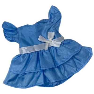 Doll Clothes Superstore Blue Ruffle Dress Fits Lalaloopsy Dolls