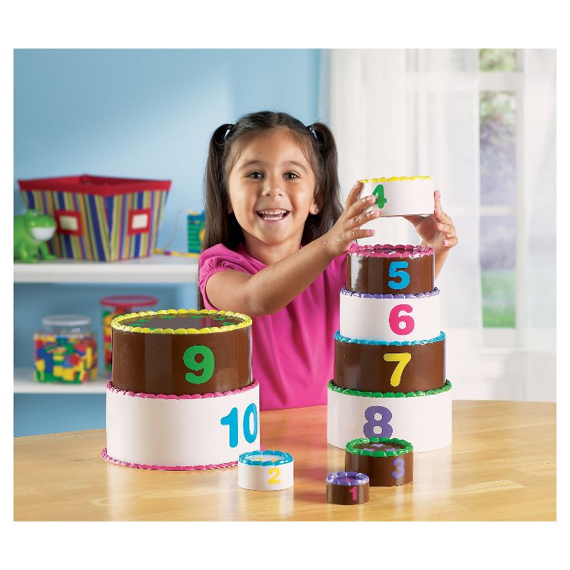 Learning Resources Smart Snacks Stack & Count Layer Cake, 4 of 5