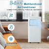 Garvee Portable Air Conditioner 10000 BTU 0.67 Ton with Remote Control and Window Installation Kit White - 4 of 4