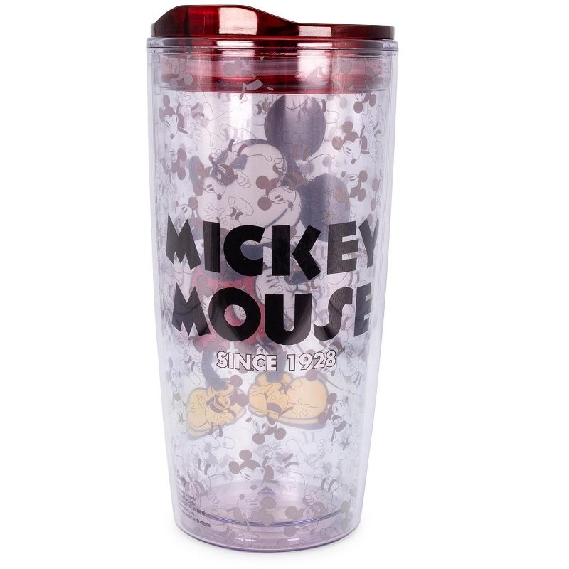 Silver Buffalo Disney Mickey Mouse "Since 1928" Double-Walled Travel Tumbler | Holds 20 Ounces, 2 of 7