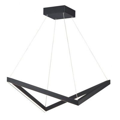 ET2 Lighting Stealth 1 - Light Pendant in  Black