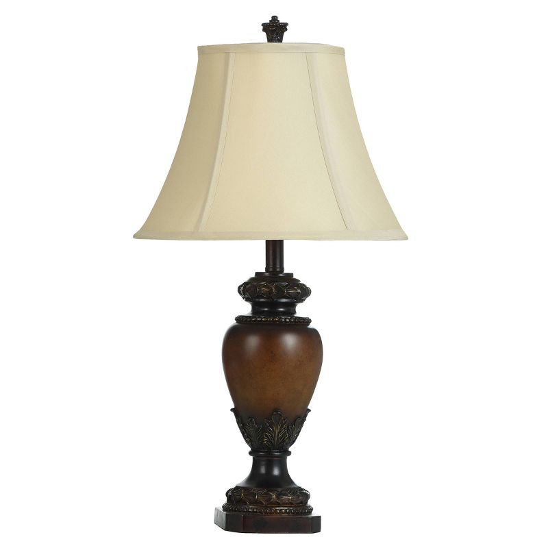 Table Lamp Brown Finish - StyleCraft, 1 of 8