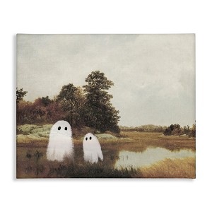 Stupell Industries Ghost Pair in Autumn Countryside Canvas Wall Art - 1 of 4