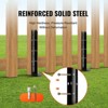 VEVOR Fence Post Anchor Repair Kit, 4 Pack Inner Diameter 2 x2 Inches Heavy Duty Steel Fence Post Support Stakes, Anchor Ground Spike - 3 of 4