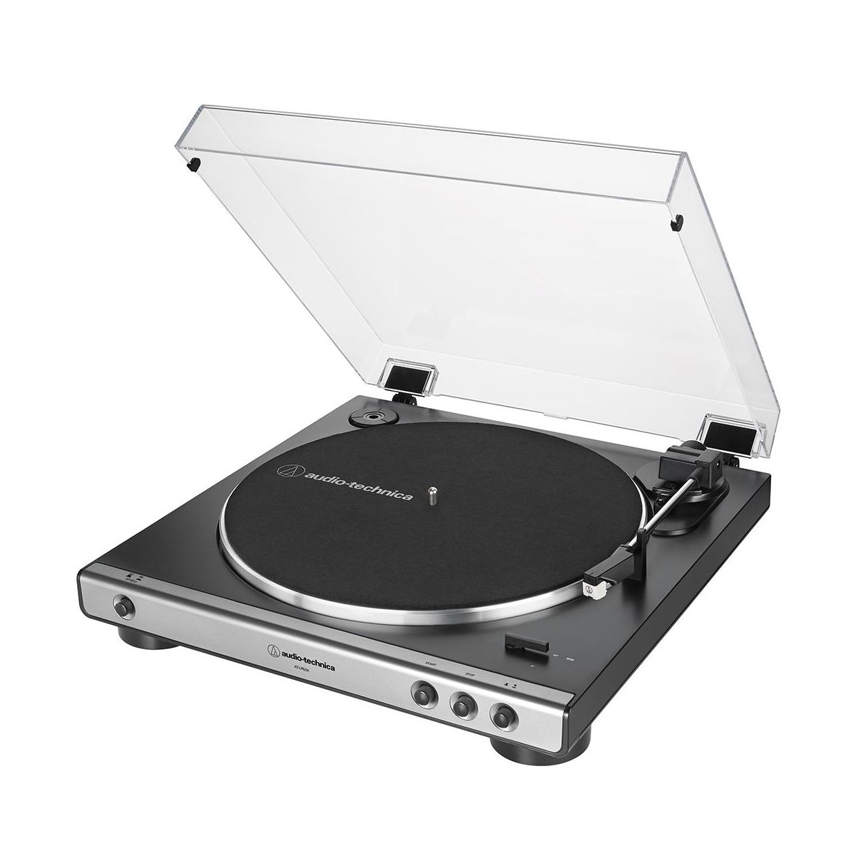 Audio-Technica AT-LP60X-GM Fully Automatic Belt-Drive Turntable with Deco Gear Master Guide - thumbnail 3