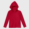 City Threads Boys Medium-Weight Long Sleeve Hooded Tee with Cuffs - 100% Cotton - USA-Made - 2 of 4