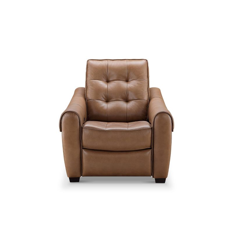 Elliot Leather Power Recliner Chair Camel - Abbyson Living, 4 of 8