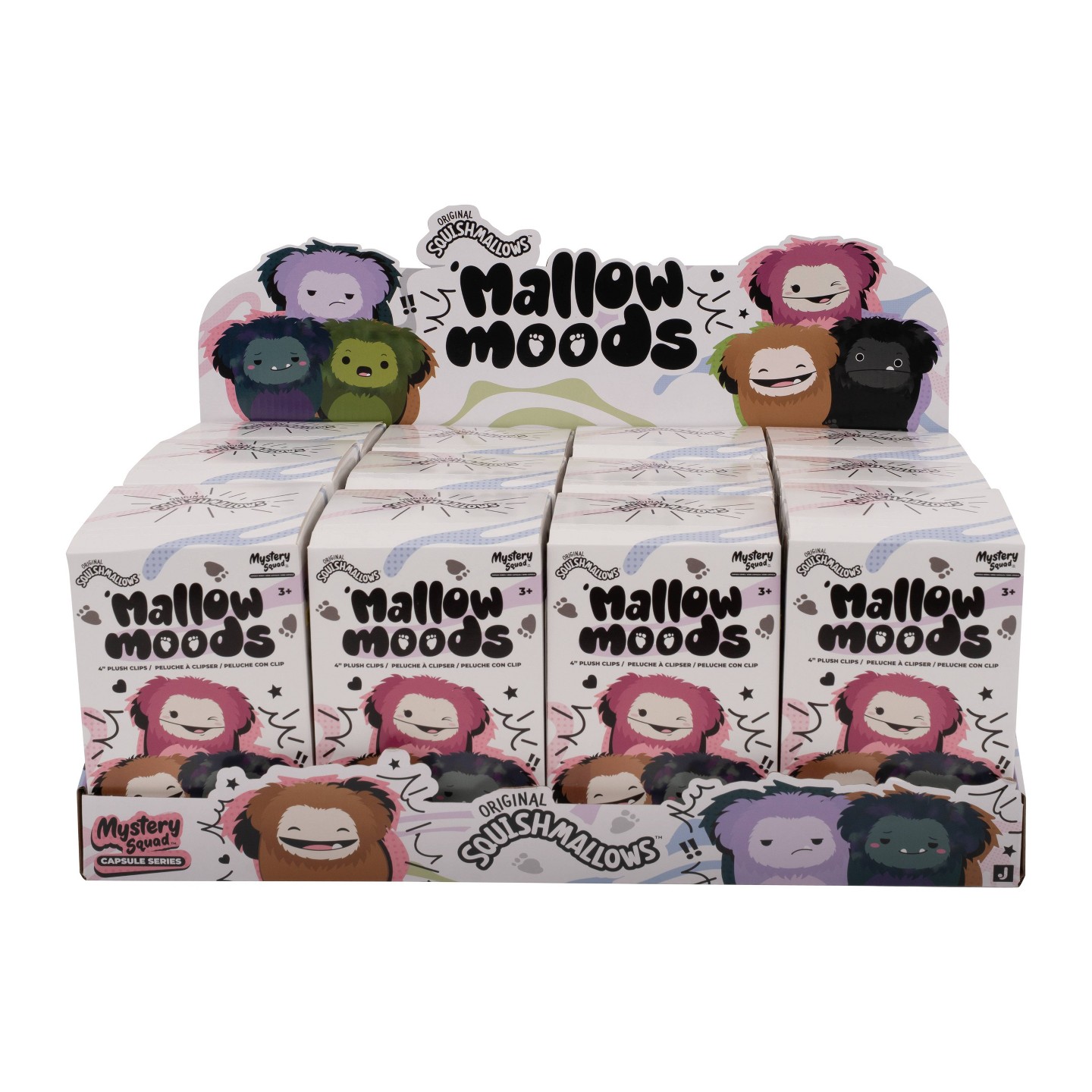 Детская мягкая игрушка Squishmallows Little Plush Mallow Moods Mystery Boxes — фото 5