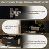 ChicFurnit 20 Inch Bathroom Vanity with Sink Freestanding Storage Cabinet with Ceramic Sink Glass Door for Bathroom, 15.16"*20.28"*34.84" - 4 of 4