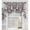 RLF Home Luxurious Modern Design Classic Soft Rayon Victory Swag 3-Scoop Window Valance 50" x 25" - 2 of 4