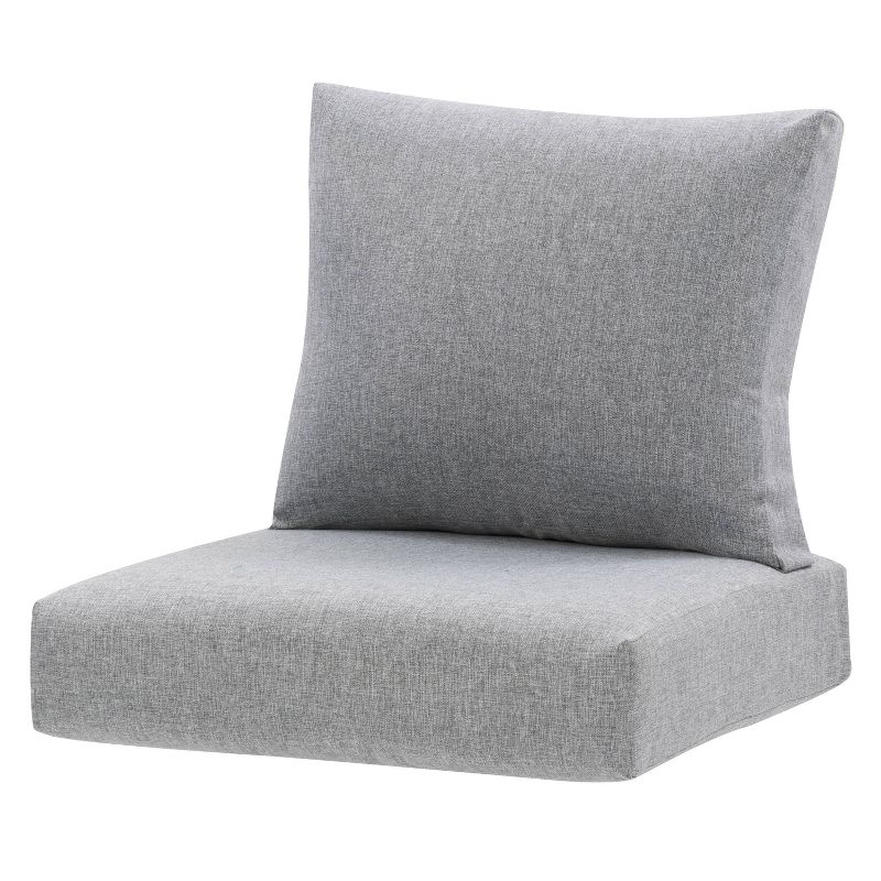 2pc Chair Cushion Set - CorLiving, 2 of 7