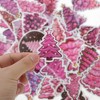 Unique Bargains Waterproof Stickers Colorful 1.57"-3.15" 50 Pcs - 2 of 4