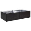 vidaXL White Iron 4-Floor Flower Stand with Wheels, Durable Plant Rack with Strong Frame and Versatile Storage Shelf, 17.3"x9.1"x31.5" - 2 of 4