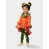 Pumpkin Season Hi-Lo Tunic, Leggings and Scarf Set Mia Belle Girls - 4 of 4
