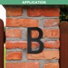 Unique Bargains 304 Stainless Steel Durable Waterproof Rustproof House Number 1 Pc - 4 of 4