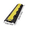 Karl Home 1Pcs 22000 lbs Capacity 3.18 ft. Driveway Rubber Traffic Speed Bumps - 2 of 4