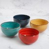 Gibson Color Speckle 4 pc 5.25" Cereal Bowl Set - 2 of 4