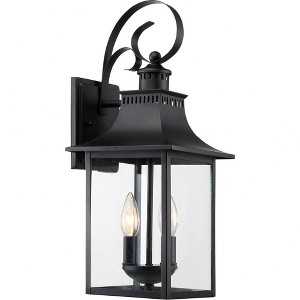 Quoizel Lighting Chancellor 2 - Light Sconce in  Mystic Black - 1 of 1