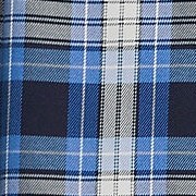 clear blue plaid