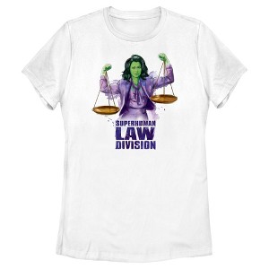 Women's She-Hulk: Attorney at Law SLD Super Strong Lawyer T-Shirt - 1 of 4