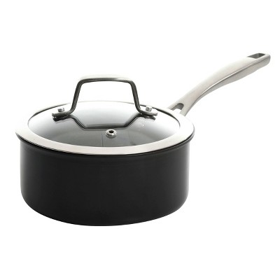 Kenmore Pro Arbor Heights 10-Piece Nonstick Black Aluminum Cookware Set