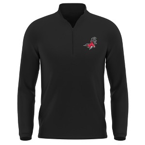 Men's Fairfield University Adult Active Sport 1/4 Zip Pullover Left Chest Logo - 1 of 4