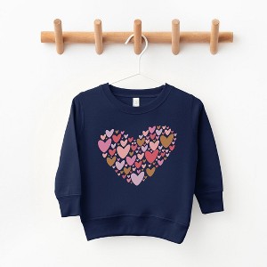 The Juniper Shop Heart Of Hearts Toddler Graphic Sweatshirt - 1 of 2