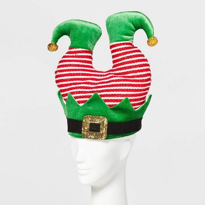 Elf Bottoms Hat Green - Wondershop™