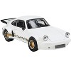 Porsche 911 Carrera RSR 3.0 Grand Prix White with Gold Stripes and Wheels 1/64 Diecast Model Car by Paragon - 4 of 4