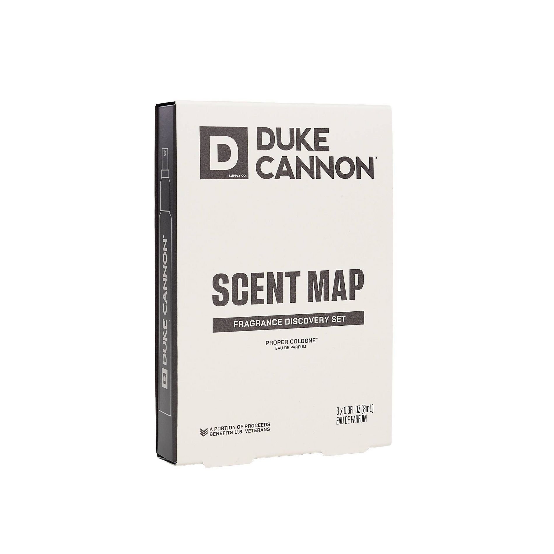 Duke Cannon Supply Co. Proper Cologne - Sawtooth/Midway/Huron - 0.3 fl oz/3pk