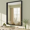 Apmir High-Strength Tempered Glass and Aluminum Alloy Framed French Cleat Mounted Wall Decor Bathroom Vanity Mirror with 5-Year Warranty - 4 of 4