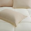 Peace Nest 3 Piece Reversible Silky Luxury Soft Satin Comforter with 2 Satin Pillowcases - 2 of 4