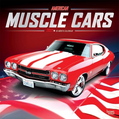 2022 Square Calendar American Muscle Cars - BrownTrout Publishers Inc