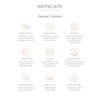 24" x 36" Palm Window Film - Artscape: Frosted Vinyl Clings, Privacy Covering - 4 of 4