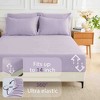 BAGOKIE 5/7 Pieces Bed in a Bag Comforter Set for All Season - 3 of 4