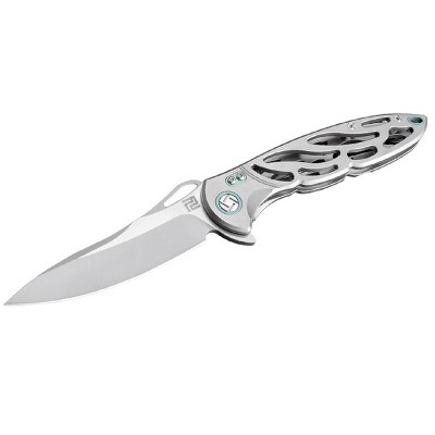 Artisan Hoverwing Folder 3.94 M390 Blade Gray Titanium